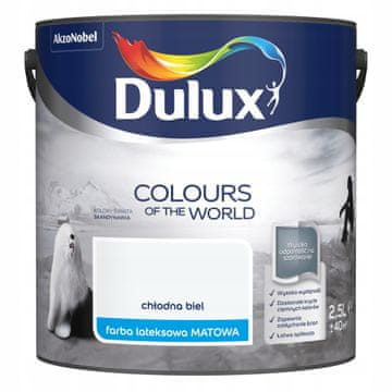 Dulux Colors of the World lateks zidna boja hladno bijela mat 2,5 l