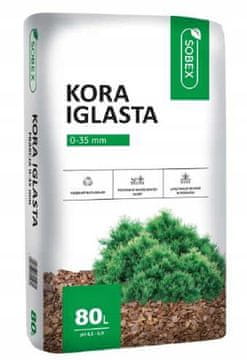 Sobex Mljevena ukrasna vrtna kora četinjača 0-35 mm 80L