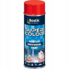 Bostik Super Color Acrylic Brzi akrilni lak u spreju crveni 400 ml