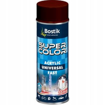 Bostik Super Color Acrylic sprej akrilni lak smeđi 400 ml