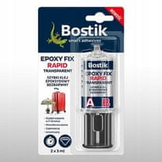 Bostik Fix Rapid dvokomponentno epoksidno ljepilo, bezbojno, 2x3ml