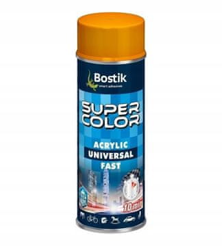 Bostik Super Color Acrylic Brzi akrilni lak u spreju Zlatni 400 ml