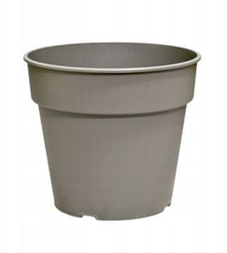 Prosperplast Plastična posuda za uzgoj sadnica, kameno siva, 12,4 cm, Planti