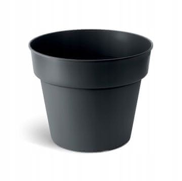 Prosperplast Plastična posuda za uzgoj sadnica, crna, 16 cm, Planti