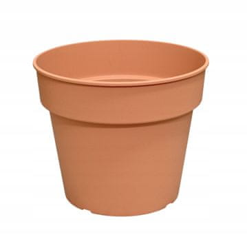 Prosperplast Plastična posuda za uzgoj sadnica, terakota cigla, 19,5 cm Planti