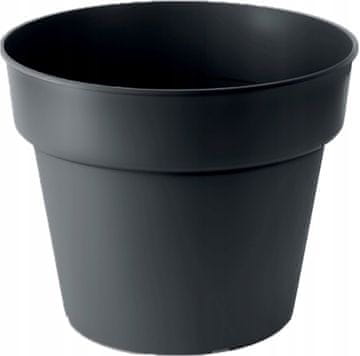 Prosperplast Plastična posuda za uzgoj sadnica, crna, 19,5 cm, Planti