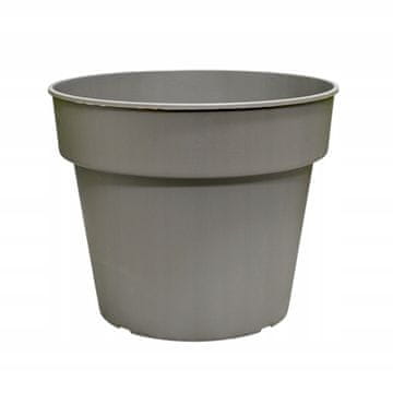 Prosperplast Plastična posuda za uzgoj sadnica, kameno siva, 23,5 cm, Planti