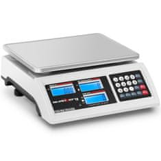 Steinberg Komercijalna vaga za trgovačke trgovine s LCD RS232 brojilom 3000 g / 0,05 g