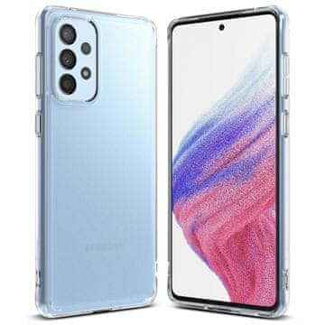 RINGKE Galaxy A73 Fusion mat maska s gel okvirom, poluprozirna