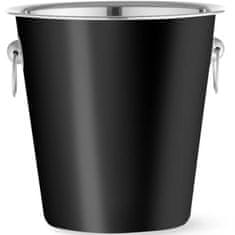 Bar Up ČELIČNA KANTA ZA ŠAMPANJAC, LED ZA HLAĐENJE, BOCE ALKOHOLA, 3,3 L