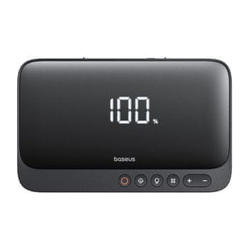 BASEUS 4u1 Jump starter 600A sa svjetiljkom, power bank od 6000mAh, Super Energy kompresor - crni