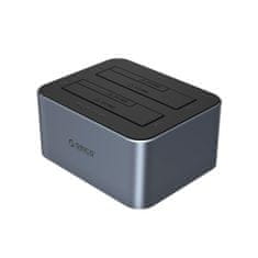 Orico 6626C3-C-V1 Priključna stanica za kloniranje izvan mreže za 2 x 2,5" / 3,5" SATA HDD / SSD - siva