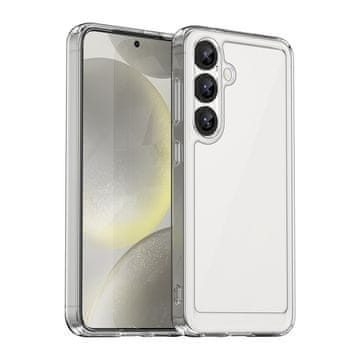 HURTEL Futrola za Samsung Galaxy F06 5G Outer Space s gel okvirom - prozirna