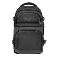 WOZINSKY Putni ruksak za avion s džepom za laptop 20l 40x20x25 cm - crni