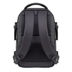 WOZINSKY Putni ruksak za avion s džepom za laptop 20l 40x20x25 cm - crni