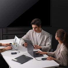 BASEUS Hub razdjelnik USB-C na 4x USB-A - sivi
