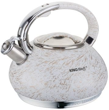 KINGHoff GOLD LINE WHISTLING KETTLE 3.0L KH-1066