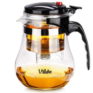 Vilde STAKLENI VRČ OD 1150 ml S OKIDAČEM ZA INFUZIJU ZA BILJNI ČAJ 259417