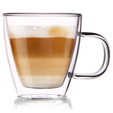 Orion Dvoslojna termo čaša za latte kavu DOUBLE 180 ml