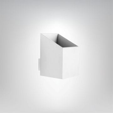 Lampex A1-Rubik kratka zidna lampa - bijela