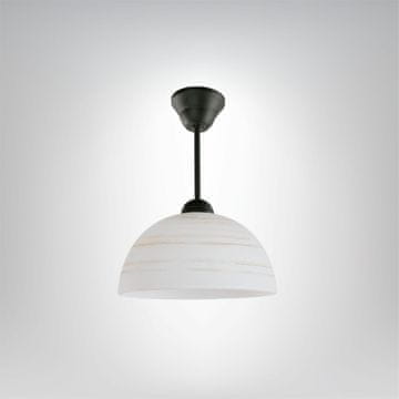Lampex Stropna lampa od cirkonija B - crna