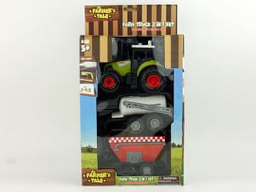 Traktor s prikolicom 29x20x10cm 1601