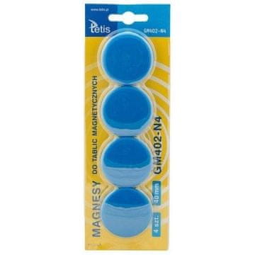 MAGNETI ZA PLOČE 40MM/4 PLAVI 5422