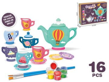 SET ZA ČAJ ZA SLIKANJE 16 DIJELOVA 3306