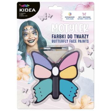 BOJE ZA LICE S LEPTIRIMA 8 BOJA KIDEA 1997
