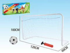 NOGOMETNI SET S METALNIM GOLOM 67X5,5X26CM 8127