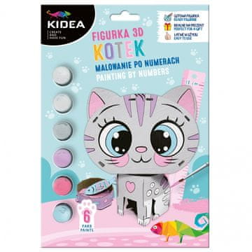 3D SLIKANJE FIGURA PO BROJEVIMA KIDEA KITTY