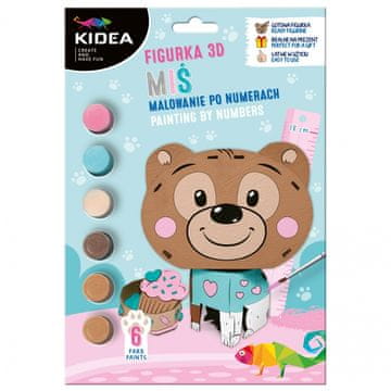 3D SLIKANJE FIGURA PO BROJEVIMA KIDEA MEDVJED