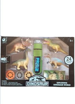 Set dinosaura + projektor 1386