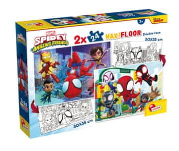 LISCIANI MARVEL PUZZLE DF MAXI POD 2 X 24 SPIDEY