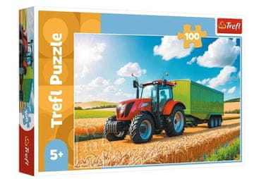 SLAGALICA 100 POLJOPRIVREDNI STROJEVI TRAKTOR S PRIKOLICOM 16494