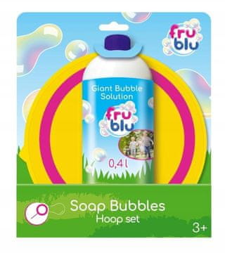 TM Toys FRU BLU_ZEST_OBRĘCZ+ TEKUĆINA 0.4L 0022 MJEHURIĆI SAPUNE