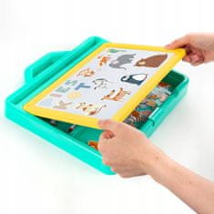 DE PRIJENOSNE TABLE SET 5-U-1 ZOO KIDEA 1078