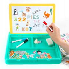 DE PRIJENOSNE TABLE SET 5-U-1 ZOO KIDEA 1078
