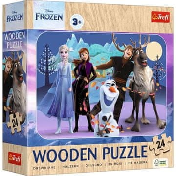 Drvena slagalica od 24 dijela Nevjerojatno Frozen 20264