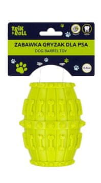 IGRAČKA ZA PSE, OKUS SIRA, ZELENA 11,5 CM 2099