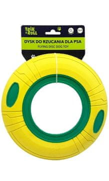 IGRAČKA ZA PSE DISK ŽUTI 25CM TRIK 2167