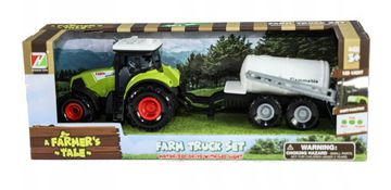 TRAKTOR S PRIKOLICOM 35X11X13CM SW/DŹW 9284