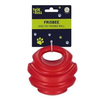 IGRAČKA ZA PSA FRIZBIJEVA LOPTICA CRVENA 12CM 2112