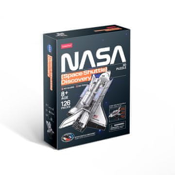 KUBIČNA ZABAVNA 3D ZAGONETKA NASA SVEMIRSKI SHUTTLE DISCOVERY