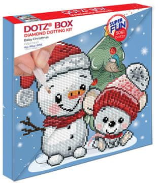 DIAMOND DOTZ DOTZ BOX BOŽIĆNA BOŽIĆNA 4868