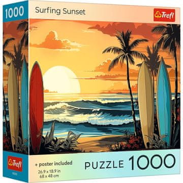 SLAGALICA 1000 SAD KOLEKCIJA SURFANJE ZALAZAK SUNCA 99293