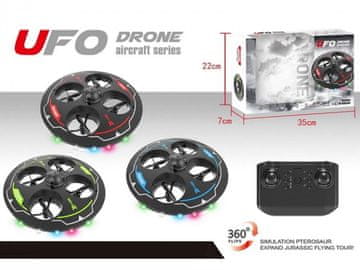 Madej R/C UFO dron 3 boje 35x7x22cm kutija u boji 6929