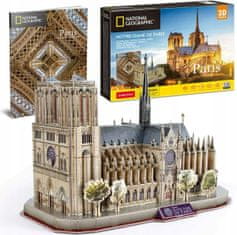 Bic 3D PUZZLE NATIONAL GEO NOTR DAME DE PARIS 9865