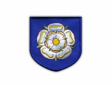 Našivek Grb Yorkshirea - štit - Magnetna podloga - Vezeni našivek/značka/amblem