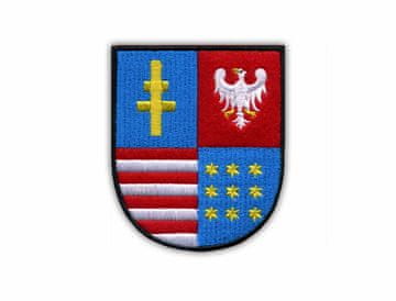 Našivni grb Świetokrzyskog vojvodstva - stara verzija - Prišiv - Vezeni našiv/značka/amblem